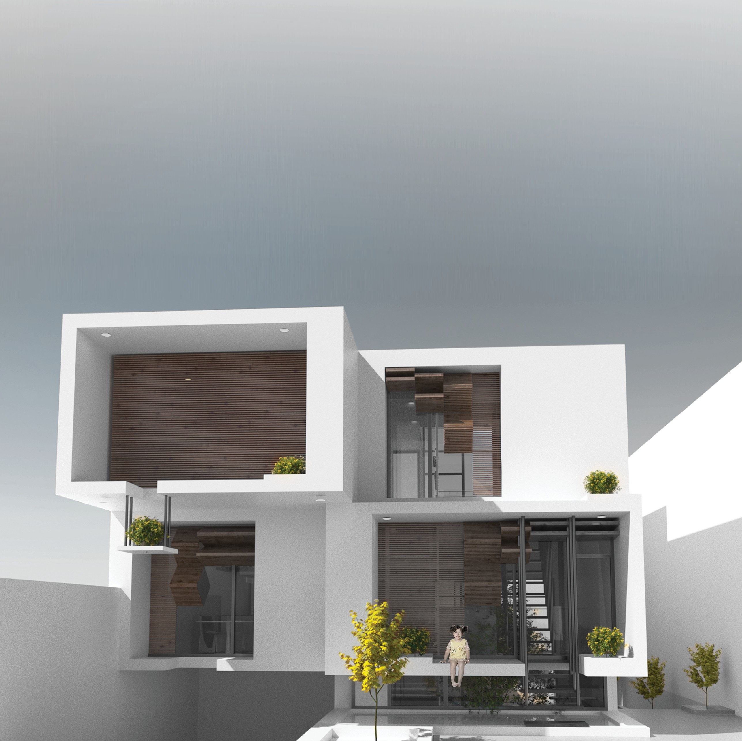 Front Elevation Render